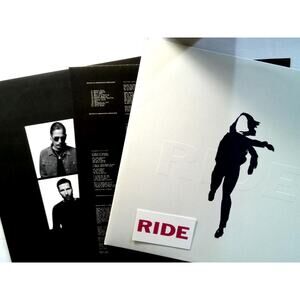 Ride - Weather Diaries Double Clear Vinyl LP Record Post-Punk Shoegaze NM